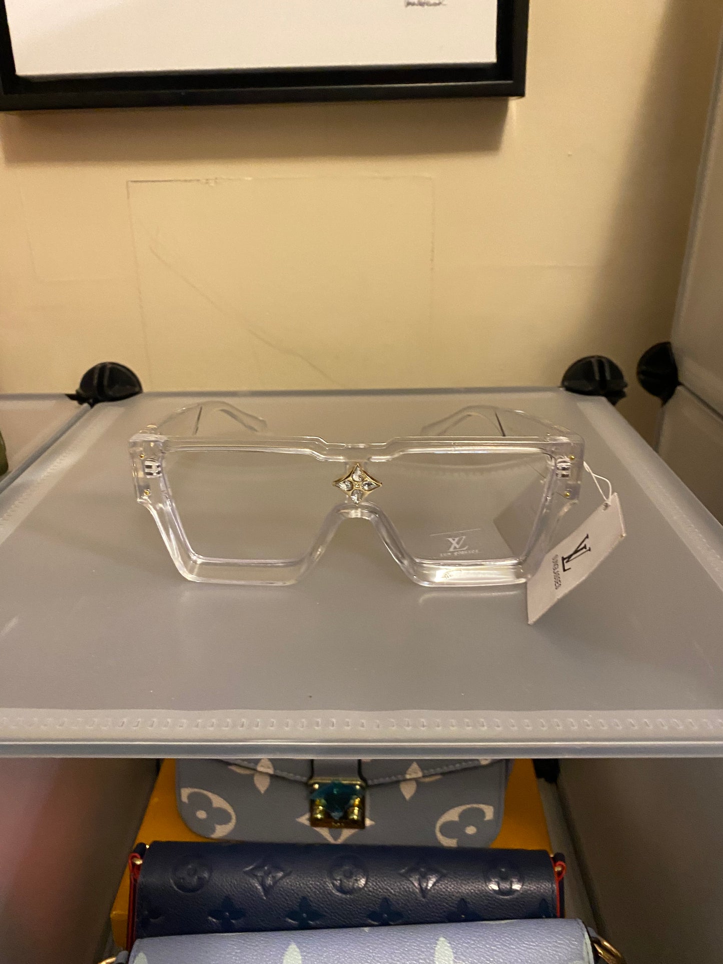 Clear Louis Vuitton shades
