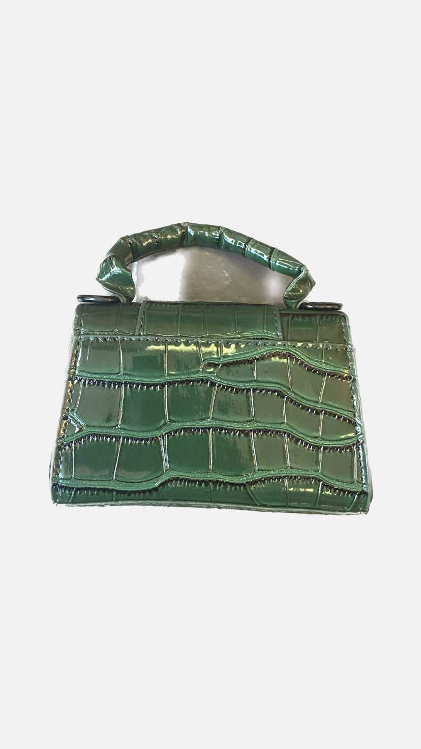 Balenciaga HourGlass Mini "Green"