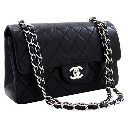 Black Chanel messenger bag