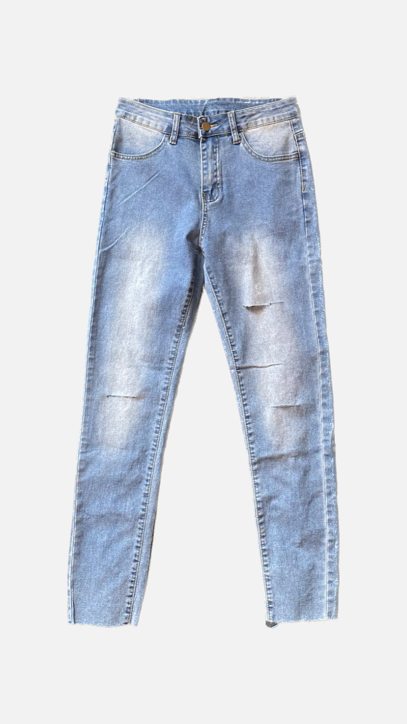 Rainbow String Jeans