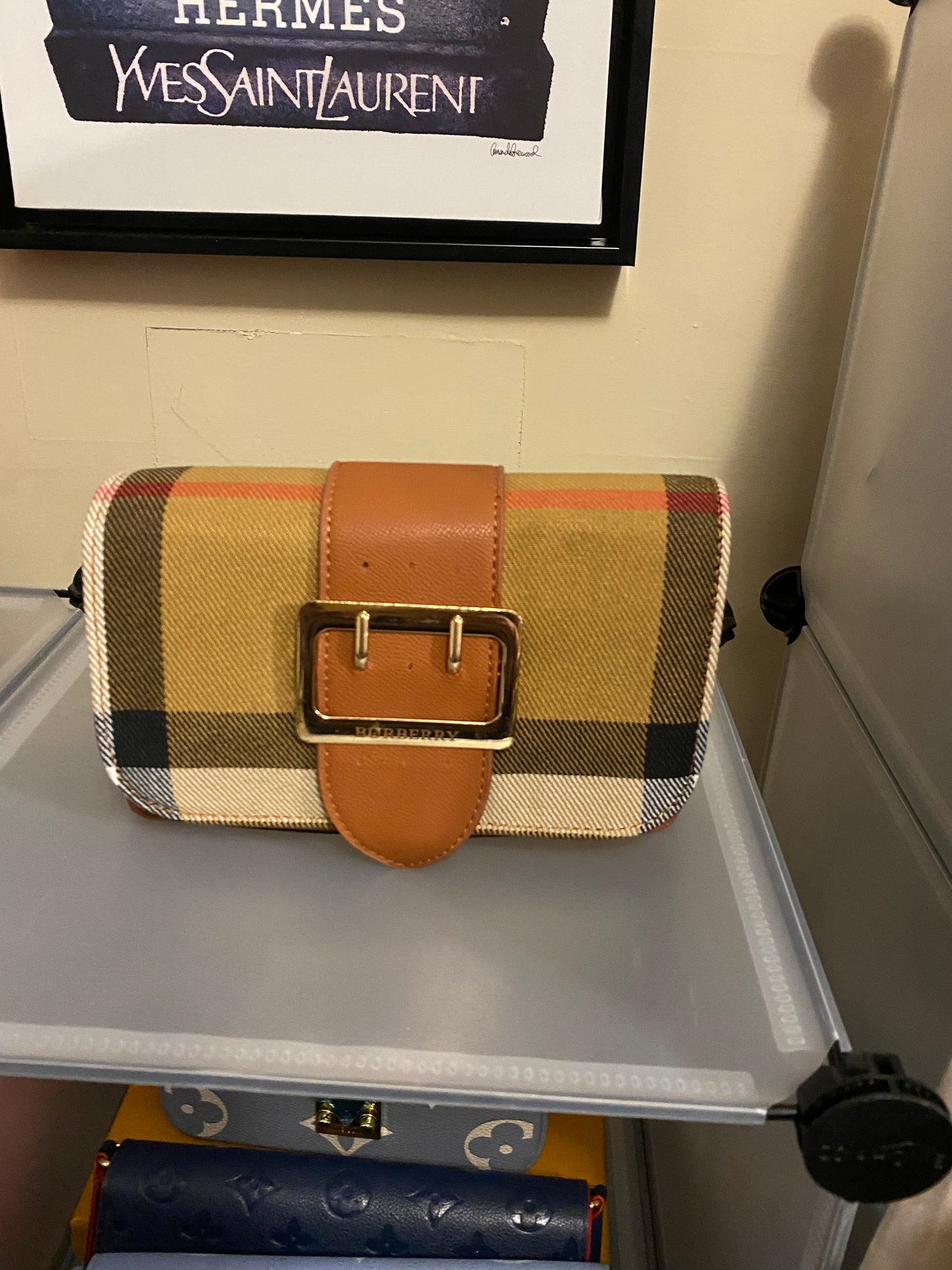 Burberry clutch bag