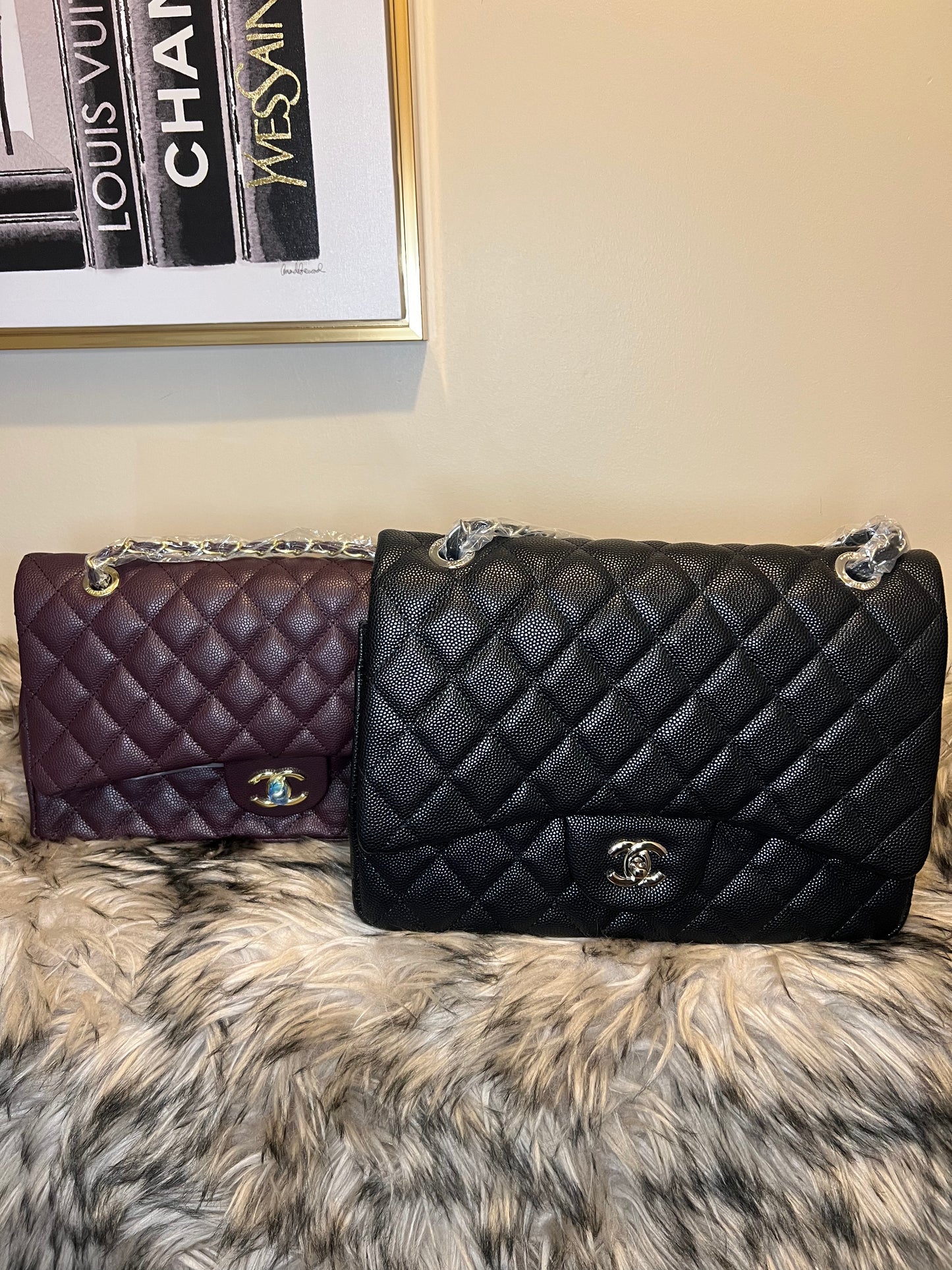 Oversized Chanel bags