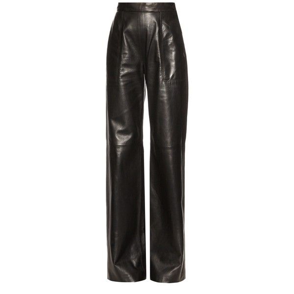Black Leather Pants
